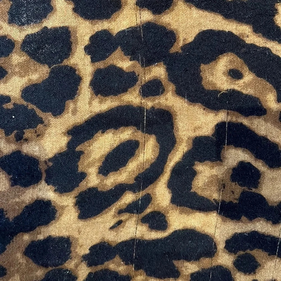 Aldo Leopard print cotton  oversized scarf - Picture 8 of 12